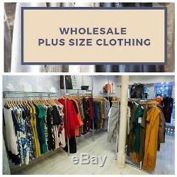 100 Items New Wholesale Job Lot Bundle Plus Size Branded Size 16-32 Clothing