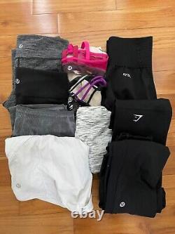 10 Piece Athletic Wear Bundle (Lululemon, Gymshark, AYBL)