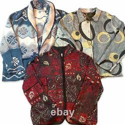10 x Womens Vintage Mixed Pattern Tapestry Jackets WHOLESALE / JOBLOT / BUNDLE
