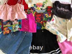 12pc Y2K Womens Barbie Clothing Mix Reselling Bundle Lot Bulk Resell Wholesale