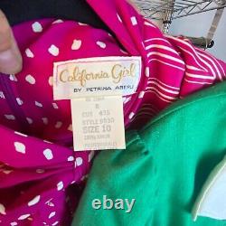 19 Piece Womens 1940s thru 1990s Vintage Clothing Lot Bundle Resale Wholesale