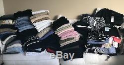200 Pce Womens Clothing Bundle New With Tags, New Without And Nearly New 12/14