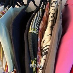 20 Piece Clothing Bundle Size XL Women's Jeans Jackets Sweaters Dresses Tops