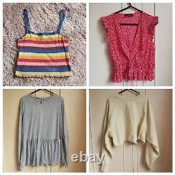 28 items bundle of women's clothes wholesale carboot size 8 10 small