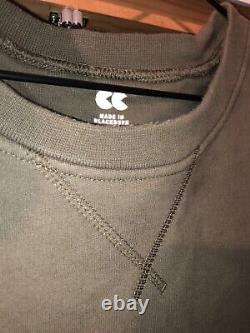 2 X Community Clothing Sweatshirts Bundle Charcoal & Olive XL Made In England