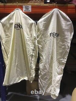 2 X FENDI Clothes Protectors And 5 X Various Sized Dust Covers Wholesale Bundle