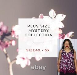 4X & 5X Women's Wholesale Bundle LOT Clothing Box PLUS Size Lot