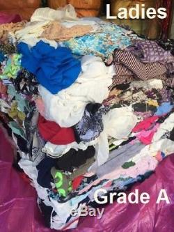 55Kg bails of ladies clothes, Grade A summer wear all checked perfect for export