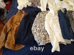 62 Pc Mixed Womens Clothing Bundle Lot Tops Long Sleeve button down Sleeveless