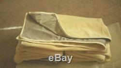 8 Radiation Shielding Blankets Lot Silver Fibre Fabric EMF Blocking