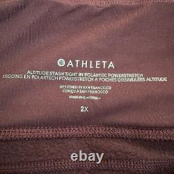 ATHLETA Bundle Lot Leggings 2XL Altitude Stash Rainier Salutation Elation Tight