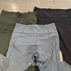 ATHLETA Bundle Lot Leggings 2XL Altitude Stash Rainier Salutation Elation Tight