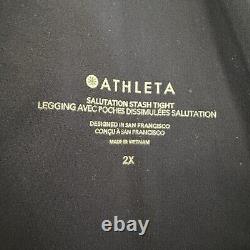 ATHLETA Bundle Lot Leggings 2XL Altitude Stash Rainier Salutation Elation Tight