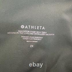 ATHLETA Bundle Lot Leggings 2XL Altitude Stash Rainier Salutation Elation Tight