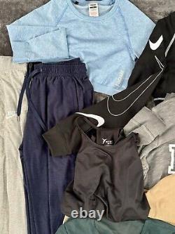 Athletic Clothing Lot Sz S/M- 12 pc Women's BUNDLE NIKE Old Navy PINK Gymshark