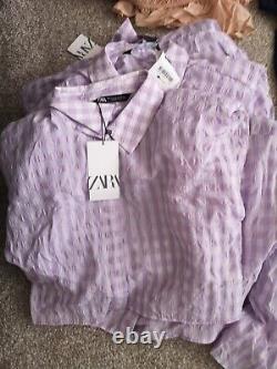 BNWT huge clothes bundle 43 items Zara next George tops skirts resale carboot