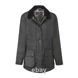 Barbour Womens Beadnell Wax Jacket Black