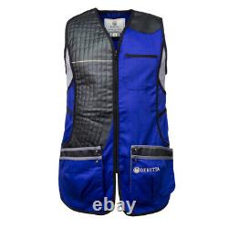 Beretta Womens Sporting Shooting Vest Royal Blue / Grey