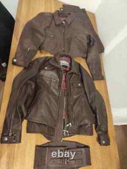 Bmw Motorrad Motorycle Leather Clothing Bundle Jacket Trousers Size Men Womens