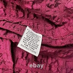 Bundle 4 Habitat Clothes To Love By Crinkle button Up shirt 3/4 Sleeve M L150423