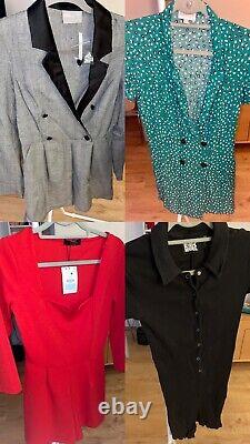 Bundle Job Lot 50 X Women's Ladies Clothes NewithVtg Wholesale Dress Tops Skirts