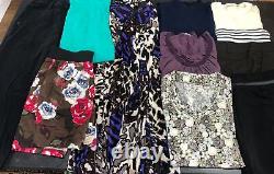 Bundle Ladies Clothes Size 12 Black Trousers, Laura Ashley, Boho Halter Dress