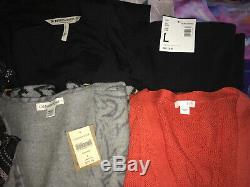 Bundle Lot Of Womens Clothes Sz Large Tops Bottoms Work Casual Some New with Tags