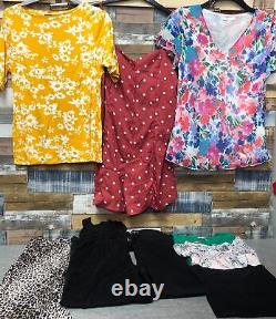 Bundle Of Ladies Clothes Size 14 Skirt, Tops, Cords, Playsuit, Jeggings & More