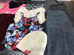 Bundle Of Ladies Clothing Size 8-10 Trousers Tops Skirt