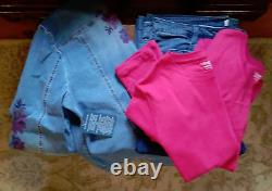 COLDWATER CREEK 10 PIECE CLOTHING BUNDLE JEANS TOPS JACKET Ts SIZE M & S NWT