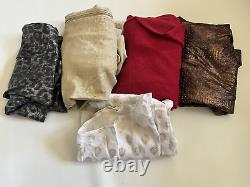 Chico's Sz 2 Lot of 5 Bundle Long Sleeve Blazers Jackets & Top One NWT One NWOT