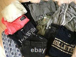 Hollister, Super-dry, Top-shop bundle, assorted ladies clothing