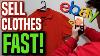 How To Sell Clothes Fast On Ebay 2021 Step By Step Guide