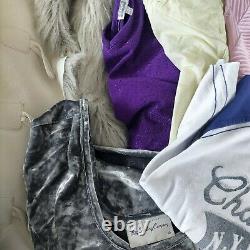 Huge 100 piece Y2K 00s clothing bundle cream grade A Depop eBay reseller bundle