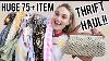 Huge 75 Item 2 Outlet Thrift Haul To Resell For A Profit On Poshmark