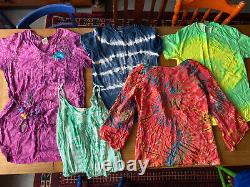 Huge Clothes Bundle 46 Items + Size 10 Tie Dye Paisley Dresses Tops Trousers