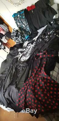 Huge bundle of gothic clothing