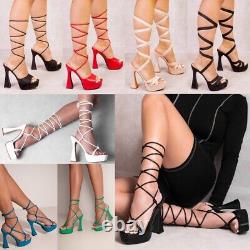 JOBLOT 30 Pairs Women Party High Heels Sandals Uk Size 3-8 Bundle Clearance