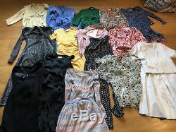 Job Lot 350 Collection Womens Vintage Clothes Clothing Designer Instant Shop