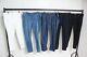 Job Lot Wholesale Bundle 50 x Womens Used High Street Jeans + Trousers Bottoms