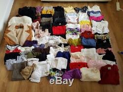 Job Lot x 97 Womens Clothing Items Size 10-12 14 Mainly