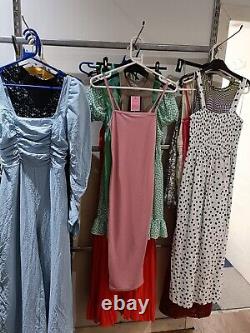 Job lot Brand New 20 x womens clothing Dresses Skirt bundle mixed sizes 6 to 10