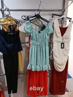Job lot Brand New 20 x womens clothing Dresses Skirt bundle mixed sizes 6 to 10