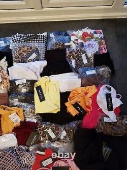 Joblot BNWT Womens Clothing Bundle Wholesale New Tagged Tags Clothes 50 Pieces
