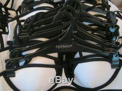 Joblot Bundle (219 In Total) Topshop Light Blue/White/Black Trim BikiniTops bnwt