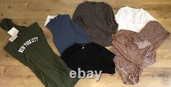 Joblot Bundle Wholesale Oversized Shirt And Jumpers Size 8 Clearance 25 Items