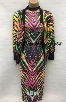 Karen Millen Dress & Cardigan Top & Bag (Set Of 4 Items Bundle)Size 14