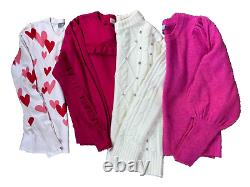 LOT OF 4! Womens Sweater Bundle! Size XS Marled, A New Day, CeCe NWT Philosophy