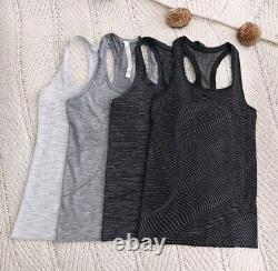 LULULEMON Swiftly Tech & Swift Speed & Cool Racerback II Tank Top Bundle 6