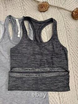 LULULEMON Swiftly Tech & Swift Speed & Cool Racerback II Tank Top Bundle 6